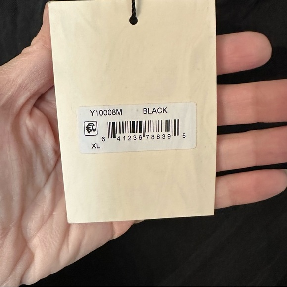 Luxely at Nordstrom Women’s River Black Cap Sleeve Draped Top Dress Sz XL NWT - Picture 8 of 12